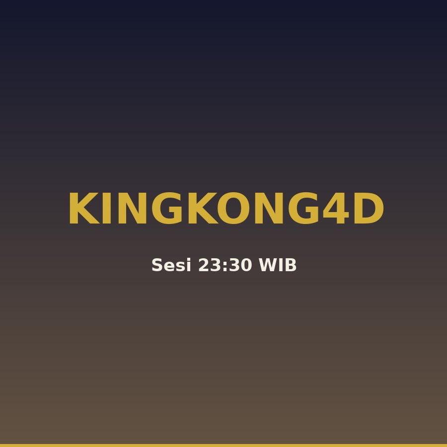 Kingkong4d pools angka ikut 23 hari ini 1 Oktober 2026, (52367)
